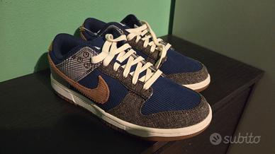 Nike Dunk Low Tweed Corduroy nuove con etichetta