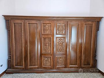 Armadio in legno Vintage 