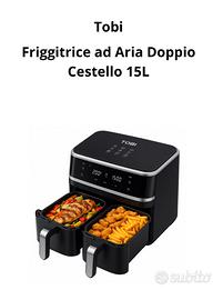 TOBI TB-963 Friggitricr doppio cestello 15l