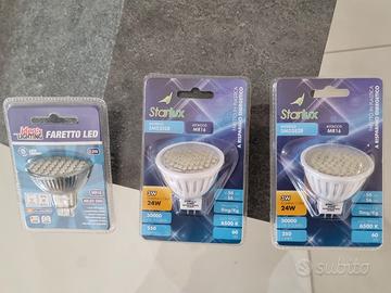 Set 3 faretti led