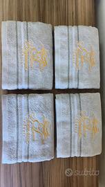4  PEZZI ASCIUGAMANI 100% COTONE