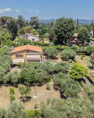 Villa unifamiliare con parco di olivi ed altro in