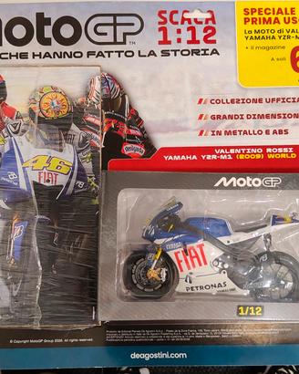 Modellino MotoGP 1:12 Valentino Rossi