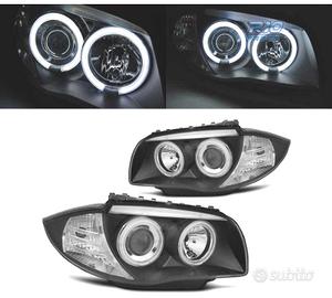 FARI BMW E81 E87 E82 E88 ANGEL EYES CCFL FONDO NER