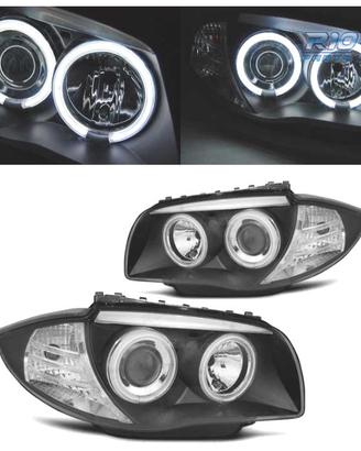 FARI BMW E81 E87 E82 E88 ANGEL EYES CCFL FONDO NER