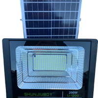 FARO A LED CON PANNELLO SOLARE 200 W