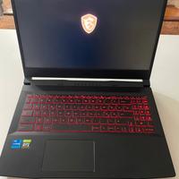 PC PORTATILE MSI DA GAMING