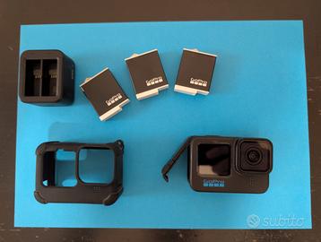 Gopro 10 + 3 bat endurance + accessori