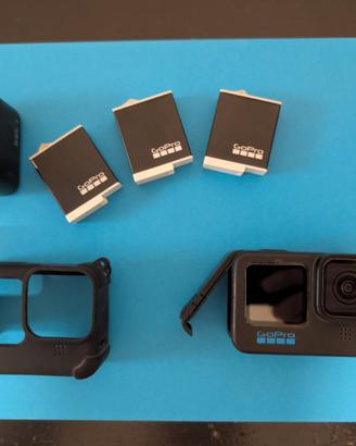 Gopro 10 + 3 bat endurance + accessori