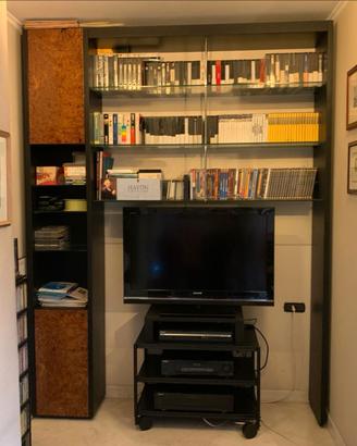 Libreria di design anni 80