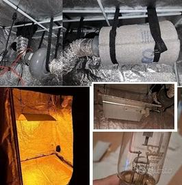 Grow box 150x150x220 kit completo