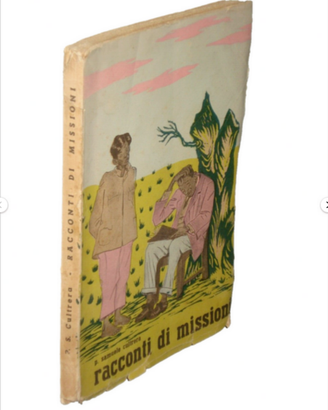 libro antico vintage racconti di missioni 1900