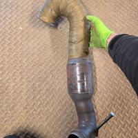 downpipe sportivo 200 celle a45 amg