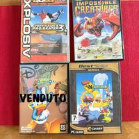 Lotto giochi PC retrò originali