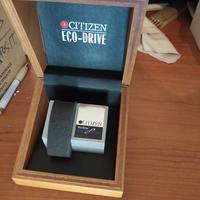 Citizen porta orologio in legno originale
