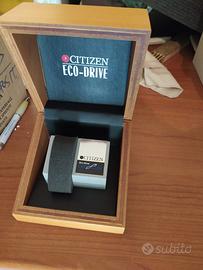 Citizen porta orologio in legno originale