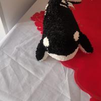 Peluche di orca (balena assassina