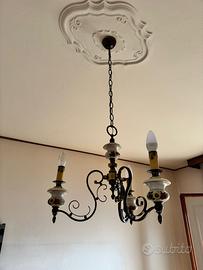 Lampadario a 3 punti luce