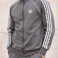 Tuta Adidas Logo Trefoil Originale Grigia