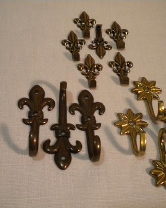 15 Ganci, design raffinato, x quadri +2 x indument