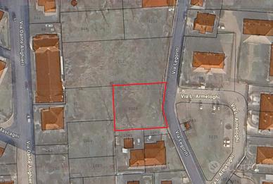 Lotto edificabile 947 m² in zona servita