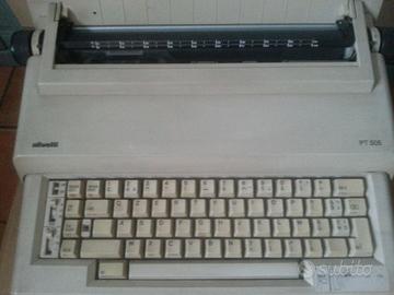 Macchina da scrivere elettronica Olivetti pt505,..