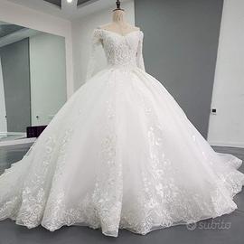 Abito sposa taglia L
