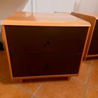 comodini in legno 
