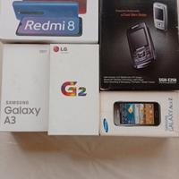 lotto 5 telefoni cellulari 