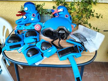 set completo x pattinare