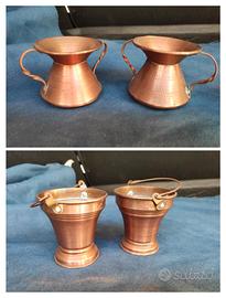 miniature in rame da collezione 