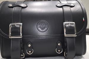 Borsone Moto FCA "Scrigno 42" - Cuoio di Bufalo (M