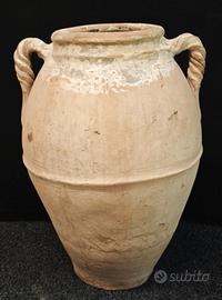 Antica giara in terracotta Orcio capasone XIX sec