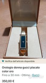 orologio donna gucciplacato oro