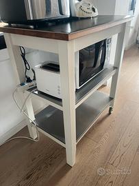 Carrello da cucina con ruote