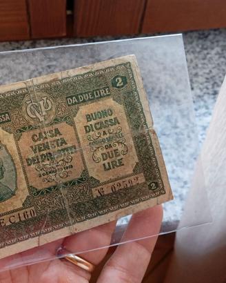 CASSA VENETA DEI PRESTITI BUONO DI CASSA 2  Lire