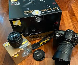 NIKON REFLEX D90 AF-S DX  KIT 18-105 f/3,5-5,6G