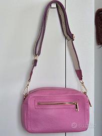 Borsa a tracolla rosa