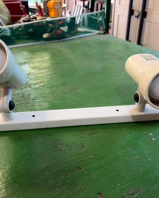 Barra 2 Faretti Orientabili Vintage Anni 70/80