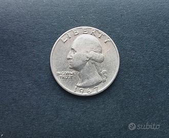 1967 Washington Quarter Dollar (Moneta)