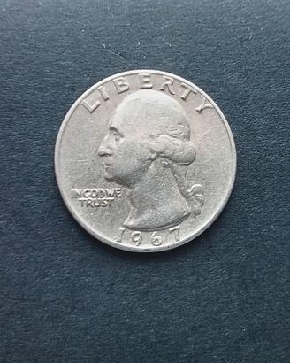 1967 Washington Quarter Dollar (Moneta)