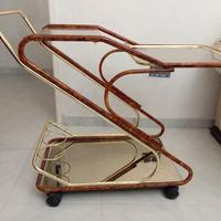carrello in vetro 