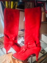 Stivali donna pelle nabok tg. 37