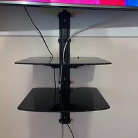 Mensola con ripiani in vetro