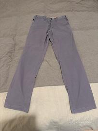 Pantalone burberry brit viola