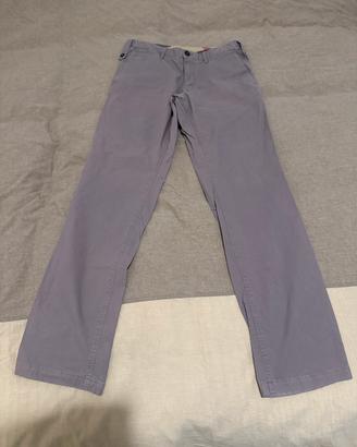 Pantalone burberry brit viola