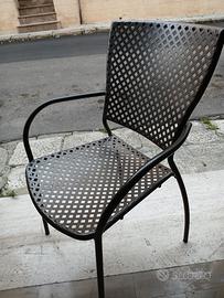 sedie da giardino o terrazzo