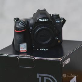 Nikon D780 Full Frame – 100.721 scatti – con acces