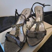 sandali gioiello grigi nr.39