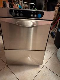 Lavabicchieri professionale inox, come nuova